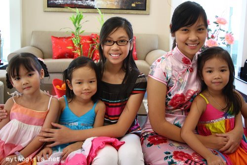 Girls with cousins